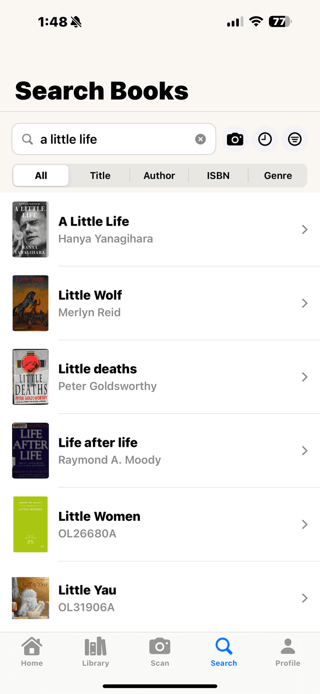 BookOwl - Book searching and scanning